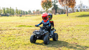 2026 Licensed 24V Can Am Outlander 2 Seater Kids Ride on ATV, 4x200 Watts Motors, Rubber Tires, Leather Seat