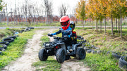 2026 Licensed 24V Can Am Outlander 2 Seater Kids Ride on ATV, 4x200 Watts Motors, Rubber Tires, Leather Seat