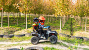 2026 Licensed 24V Can Am Outlander 2 Seater Kids Ride on ATV, 4x200 Watts Motors, Rubber Tires, Leather Seat