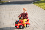 2026 Licensed Mercedes Antos Kids Ride On Fire Truck Foot to Floor