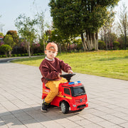 2026 Licensed Mercedes Antos Kids Ride On Fire Truck Foot to Floor