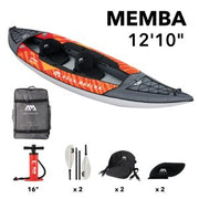 Aqua Marina Memba-390 Touring Kayak 2 Person - Kayak Paddles Included