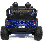 The Lightning 24V Jeep Style Kids Ride-On Car, Rubber Tires, Leather Seat with Parental Remote, Upgraded LED Light Kit