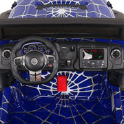 The Lightning 24V Jeep Style Kids Ride-On Car, Rubber Tires, Leather Seat with Parental Remote, Upgraded LED Light Kit