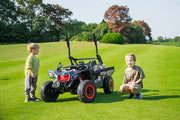 2026 Officially Licensed 2x24V LX Performance Can-Am Maverick 4WD Edition 2-Seater Pack Kids Ride on Buggy Eva Wheels Leather Seats RC