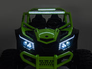 2026 XXL Premium MegaTrek 24V 2-Seater 24V 4X4/AWD Kids Ride on UTV Buggy W/ EVA Rubber Wheels, RC