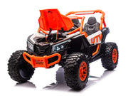 2026 XXL Premium MegaTrek 24V 2-Seater 24V 4X4/AWD Kids Ride on UTV Buggy W/ EVA Rubber Wheels, RC