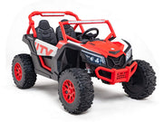 2026 XXL Premium MegaTrek 24V 2-Seater 24V 4X4/AWD Kids Ride on UTV Buggy W/ EVA Rubber Wheels, RC