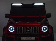 2026 Platinum XXL Mercedes G63 2x24V/4WD Kids Ride On Car with MP4, Rubber EVA Wheels & Leather Seats