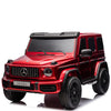 2026 Platinum XL Mercedes G63 2x24V/4WD Kids Ride On Car with Rubber EVA Wheels & Leather Seats