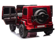 2026 Platinum XXL Mercedes G63 2x24V/4WD Kids Ride On Car with MP4, Rubber EVA Wheels & Leather Seats