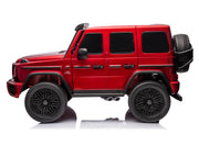 2026 Platinum XXL Mercedes G63 2x24V/4WD Kids Ride On Car with MP4, Rubber EVA Wheels & Leather Seats