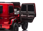 2026 Platinum XXL Mercedes G63 2x24V/4WD Kids Ride On Car with MP4, Rubber EVA Wheels & Leather Seats