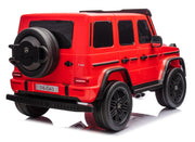2026 Platinum XXL Mercedes G63 2x24V/4WD Kids Ride On Car with MP4, Rubber EVA Wheels & Leather Seats