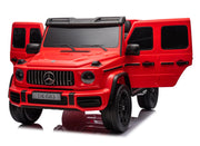 2026 Platinum XXL Mercedes G63 2x24V/4WD Kids Ride On Car with MP4, Rubber EVA Wheels & Leather Seats