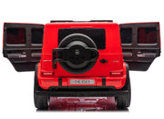 2026 Platinum XXL Mercedes G63 2x24V/4WD Kids Ride On Car with MP4, Rubber EVA Wheels & Leather Seats