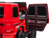 2026 Platinum XXL Mercedes G63 2x24V/4WD Kids Ride On Car with MP4, Rubber EVA Wheels & Leather Seats