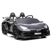 Lamborghini SVJ Drifting de 24 V, coche de dos plazas para niños con control remoto y licencia mejorada