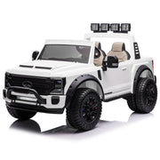 Licensed 2026 Ford F450 Custom Edition 24V Kids Ride-On Car Truck with Parental Remote