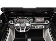 2026 Platinum XXL Mercedes G63 2x24V/4WD Kids Ride On Car with MP4, Rubber EVA Wheels & Leather Seats