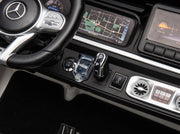 2026 Platinum XXL Mercedes G63 2x24V/4WD Kids Ride On Car with MP4, Rubber EVA Wheels & Leather Seats