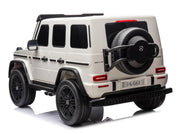 2026 Platinum XXL Mercedes G63 2x24V/4WD Kids Ride On Car with MP4, Rubber EVA Wheels & Leather Seats
