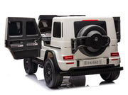 2026 Platinum XXL Mercedes G63 2x24V/4WD Kids Ride On Car with MP4, Rubber EVA Wheels & Leather Seats