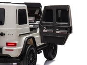 2026 Platinum XXL Mercedes G63 2x24V/4WD Kids Ride On Car with MP4, Rubber EVA Wheels & Leather Seats