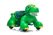 6V Ride-On Dinosaur with Interactive Smoke & Sound Effect