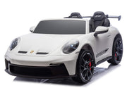 2026 Licensed 24V Porsche 911 GT3 Kids Ride On Car 2 Seater Upgraded Silent Motors With RC