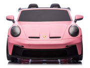 2026 Licensed 24V Porsche 911 GT3 Kids Ride On Car 2 Seater Upgraded Silent Motors With RC