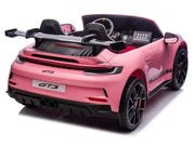 2026 Licensed 24V Porsche 911 GT3 Kids Ride On Car 2 Seater Upgraded Silent Motors With RC