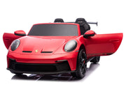 2026 Licensed 24V Porsche 911 GT3 Kids Ride On Car 2 Seater Upgraded Silent Motors With RC