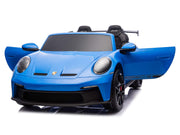 2026 Licensed 24V Porsche 911 GT3 Kids Ride On Car 2 Seater Upgraded Silent Motors With RC