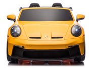 2026 Licensed 24V Porsche 911 GT3 Kids Ride On Car 2 Seater Upgraded Silent Motors With RC