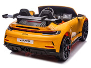 2026 Licensed 24V Porsche 911 GT3 Kids Ride On Car 2 Seater Upgraded Silent Motors With RC