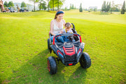 2026 XXL Dune Buggy 24V 2 Seater Kids Ride On Car 4x4 With Remote Control Adjustable Seat Rubber Tires