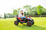 2026 XXL Dune Buggy 24V 2 Seater Kids Ride On Car 4x4 With Remote Control Adjustable Seat Rubber Tires
