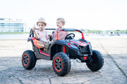 2026 XXL Dune Buggy 24V 2 Seater Kids Ride On Car 4x4 With Remote Control Adjustable Seat Rubber Tires