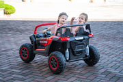 2026 XXL Dune Buggy 24V 2 Seater Kids Ride On Car 4x4 With Remote Control Adjustable Seat Rubber Tires