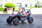 2026 XXL Dune Buggy 24V 2 Seater Kids Ride On Car 4x4 With Remote Control Adjustable Seat Rubber Tires