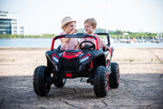 2026 XXL Dune Buggy 24V 2 Seater Kids Ride On Car 4x4 With Remote Control Adjustable Seat Rubber Tires