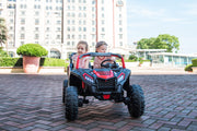 2026 XXL Dune Buggy 24V 2 Seater Kids Ride On Car 4x4 With Remote Control Adjustable Seat Rubber Tires