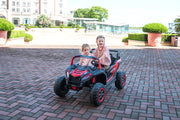 2026 XXL Dune Buggy 24V 2 Seater Kids Ride On Car 4x4 With Remote Control Adjustable Seat Rubber Tires