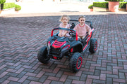 2026 XXL Dune Buggy 24V 2 Seater Kids Ride On Car 4x4 With Remote Control Adjustable Seat Rubber Tires