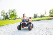 2026 XXL Dune Buggy 24V 2 Seater Kids Ride On Car 4x4 With Remote Control Adjustable Seat Rubber Tires