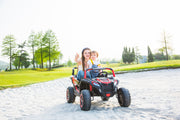 2026 XXL Dune Buggy 24V 2 Seater Kids Ride On Car 4x4 With Remote Control Adjustable Seat Rubber Tires