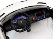 Lamborghini SVJ Drifting de 24 V, coche de dos plazas para niños con control remoto y licencia mejorada