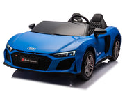 2026 Licensed 24V Audi R8 Spyder 2 Seater Ride on Car, 200W Brushless Motor, Leather Seat, Inflatable Tires, Up to 9 mph