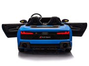 2026 Licensed 24V Audi R8 Spyder 2 Seater Ride on Car, 200W Brushless Motor, Leather Seat, Inflatable Tires, Up to 9 mph